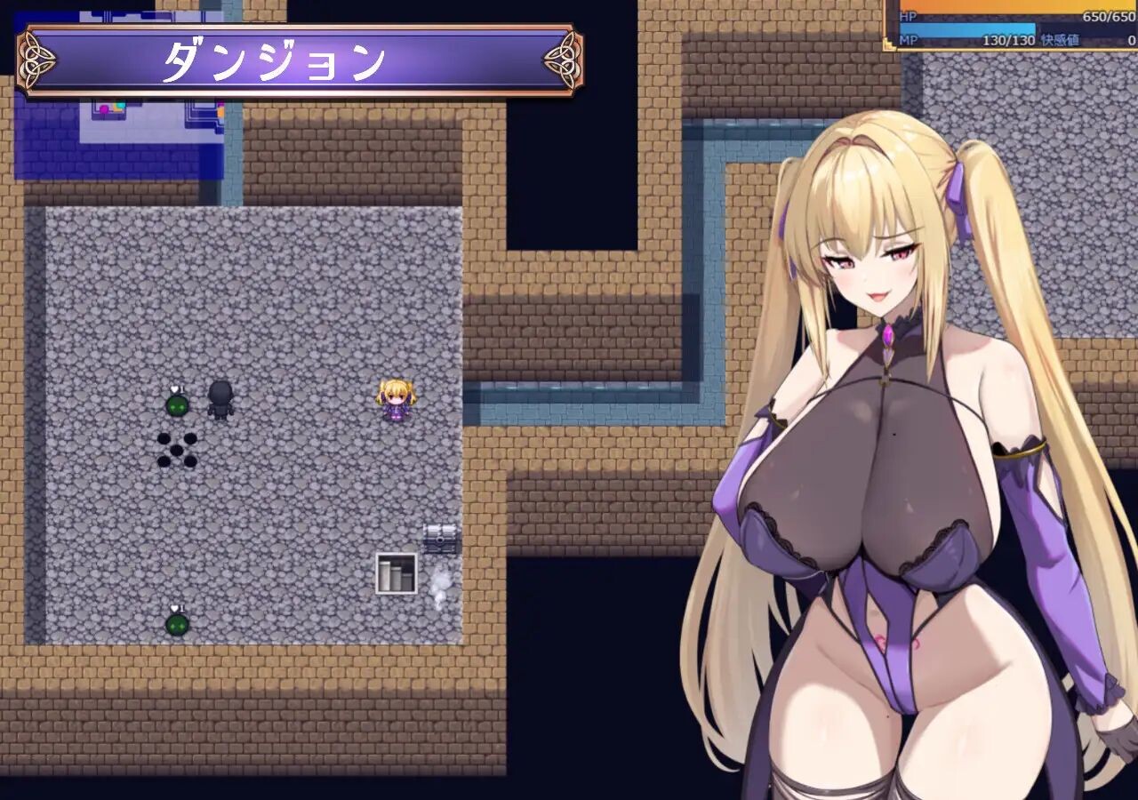 增添AZ[日式RPG/战斗H/堕落巨乳] 本小姐才不会在色情迷宫里败北绝顶 このアタシが、たかがエロダンジョンで敗北マゾアクメなんかするわけないでしょ！！ 内嵌AI汉化版+作弊码 [PC+安卓 3.0G]