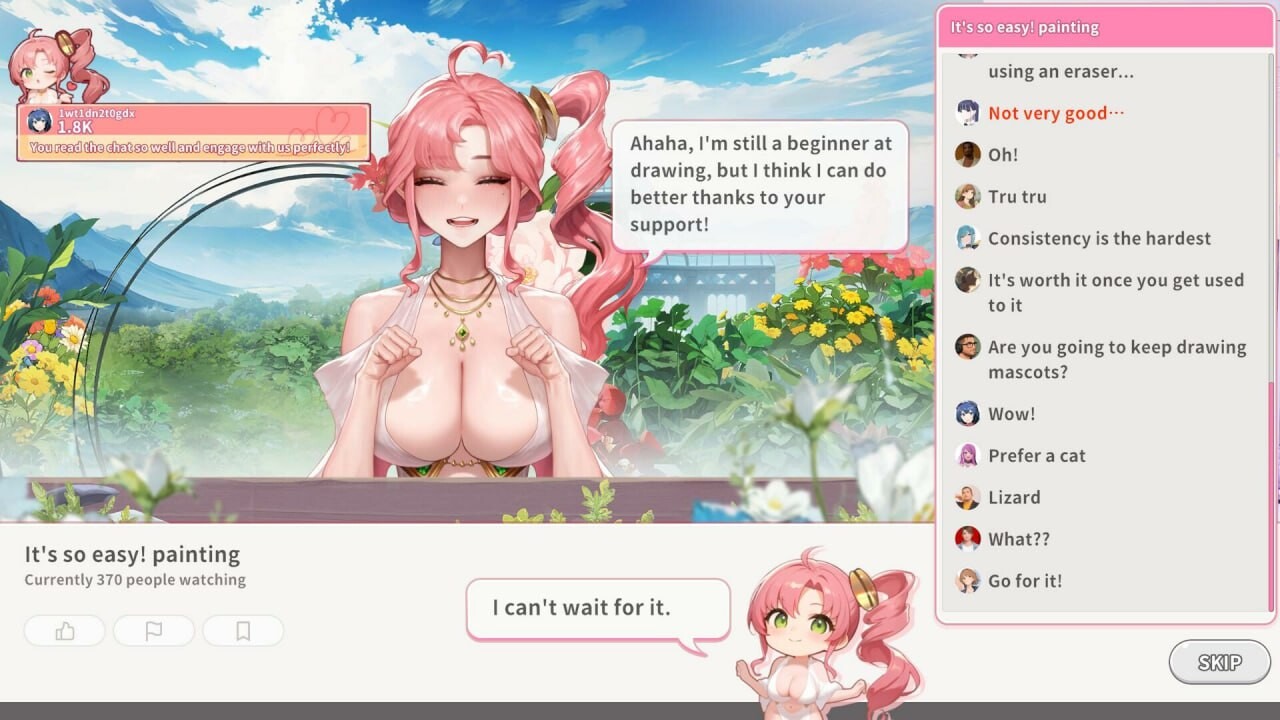 更新[养成互动SLG/动态] 直播开始！VTuber出道指南 Streaming ON! VTuber Training v1.09 官中步兵版+存档 [550M]