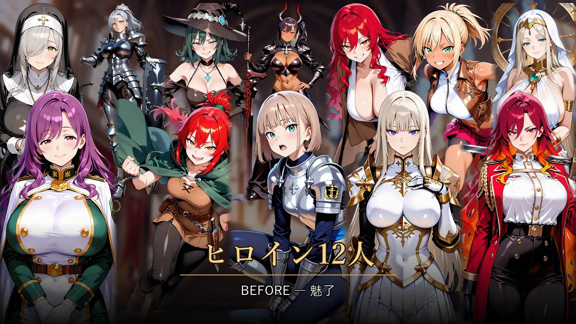 新作[日式RPG/堕落催眠/后宫] 支配神器与魅力勇者 ～堕落伙伴挑战死亡回归的魔王城～ 支配の神器と魅了の勇者 〜仲間を堕として挑む死に戻りの魔王城〜  生肉版+自带全回想 [3.70G]