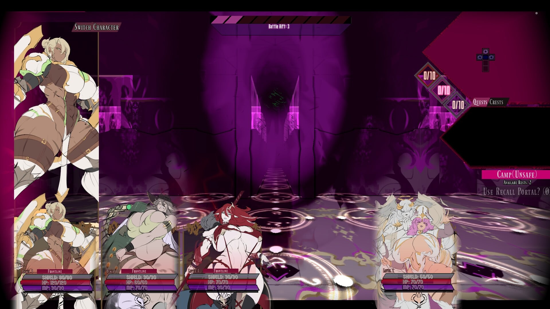 新作[日式RPG/巨乳魔物娘] 热力迷宫 Heat Labyrinth v0.1.4 QF1 官中步兵版 [530M]