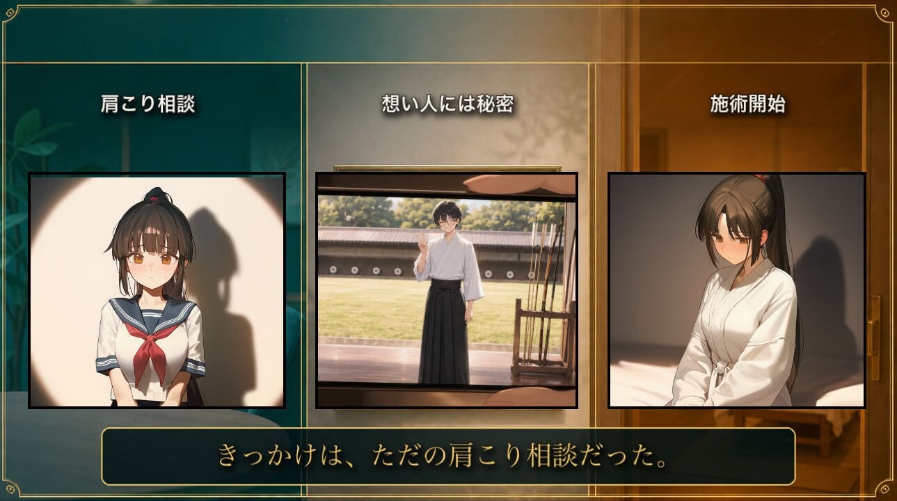 新汉化[日式RPG/NTR堕落/动态] 放学后的按摩～在他不知情中被融化～ 放課後のマッサージ〜彼に秘密で溶かされて〜 v1.30 AI汉化版 [1.30G]