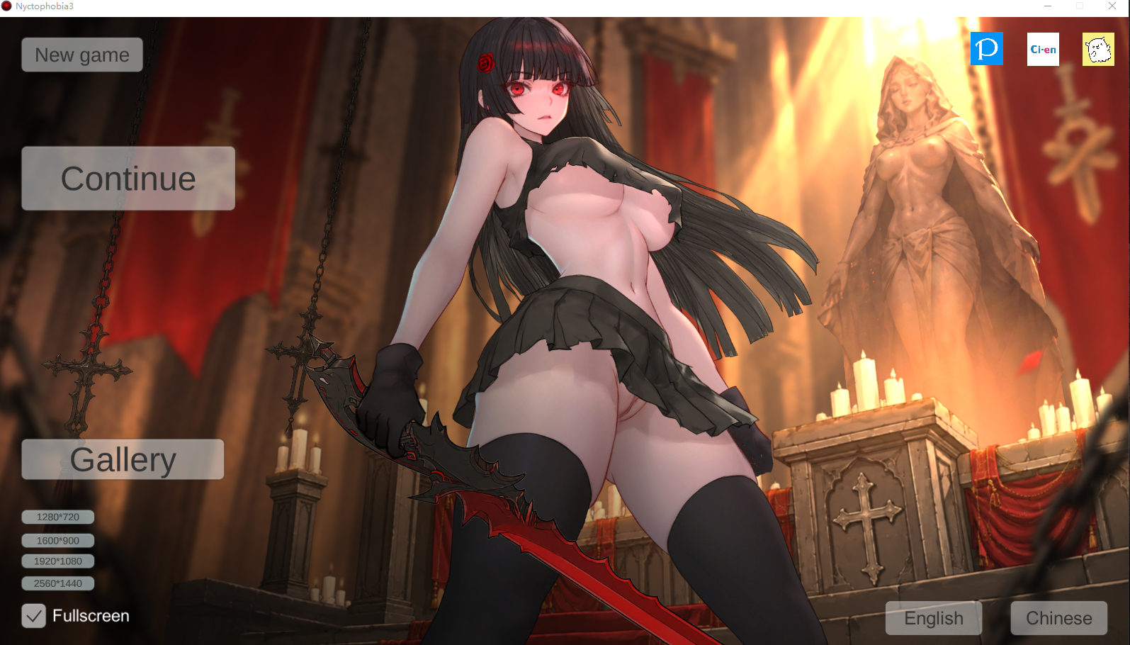 更新[动作ACT/异种X/动态] 暗所恐惧症3 Nyctophobia3 Demo v0.6 生肉版 [430M]