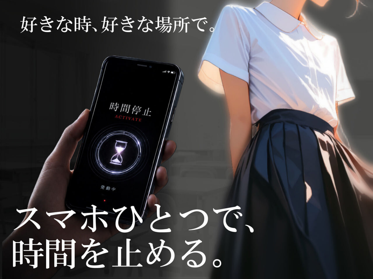 新汉化[日式ADV/动态] 在时间停止的学校里2 時が止まった学校で2（ゲーム版） AI汉化版+自带全回想 [2.20G]