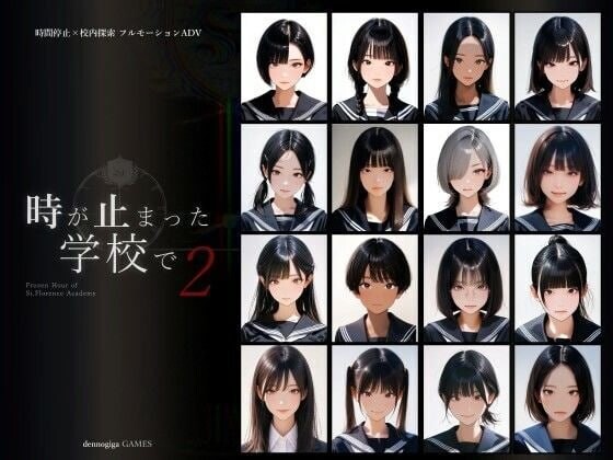 新汉化[日式ADV/动态] 在时间停止的学校里2 時が止まった学校で2（ゲーム版） AI汉化版+自带全回想 [2.20G]