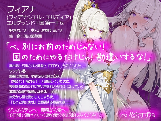 新作[日式SLG/养成巨乳] 傲娇公主与十日夜伽～在异世界被命令生子～ ツンデレ姫と夜伽の10日間 〜異世界で子作り命じられました〜  内嵌AI汉化版 [560M]